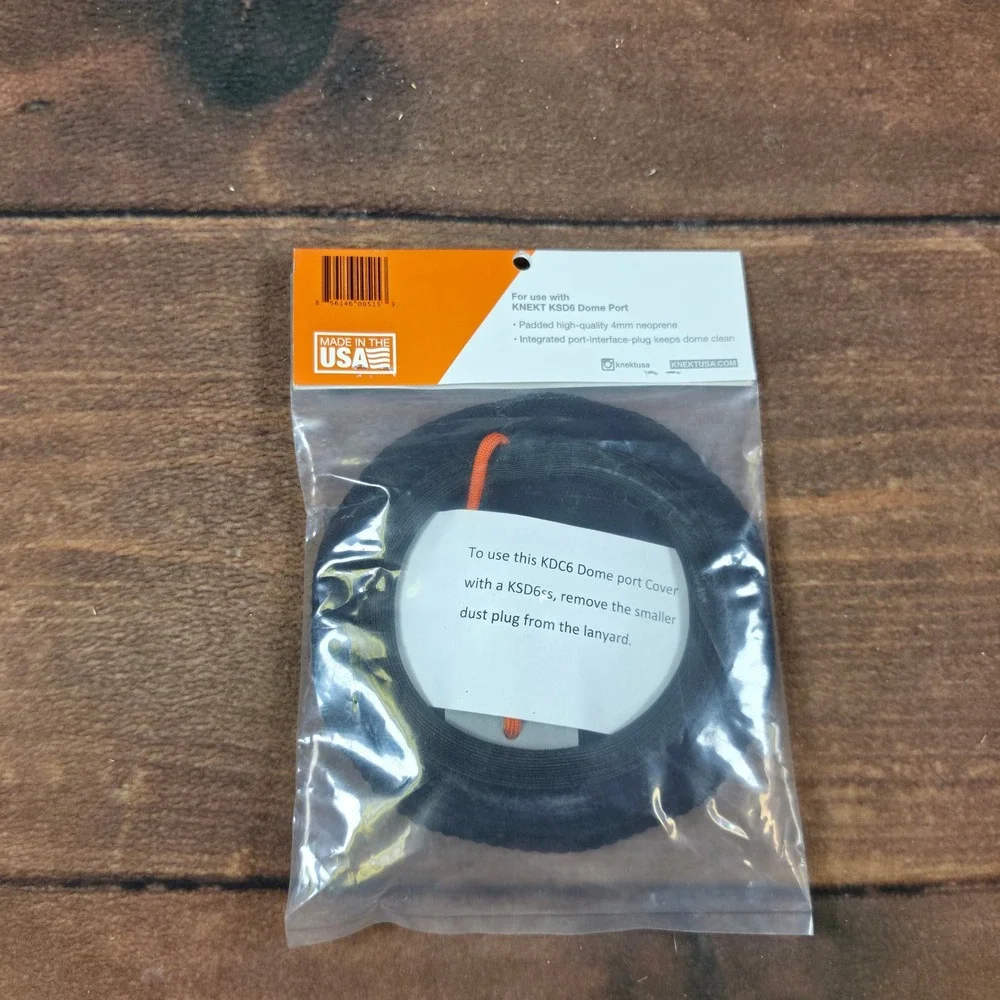 KNEKT KSD6ss Dome Port GoPro HERO3 HERO4 One Size Clear New Underwater Housing